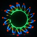 32 Pattern LED Colorful Bicycle Wheel Tire Spoke Signal Lig Safety D2I5 H9K7