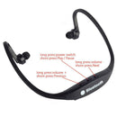 Sport Wireless Bluetooth Stereo Headphone Headset Earphone(Blcak) A