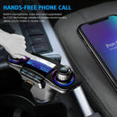 Car Charger Bluetooth FM Transmitter Wireless In-Car FM Transmitter Radio A A9T4