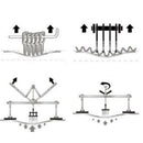 Car Body 6 Finger Dent Repair Puller Claw Hook 16mm For Slide Hammer Tool FT