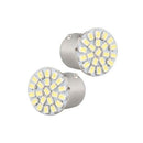 2x 20xWhite 1157 1206 22 SMD LED Car Tail Light Turn Signal Brake Lamp Bulb 12V