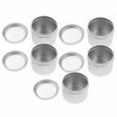 1X(15Pcs Cosmetic Container Round Can With Lid For Diy Crafts,Cosmetics,Sal