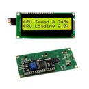 IIC/I2C/TWI Serial Interface 1602 16X2 Character Yellow LCD Module Display K3V5