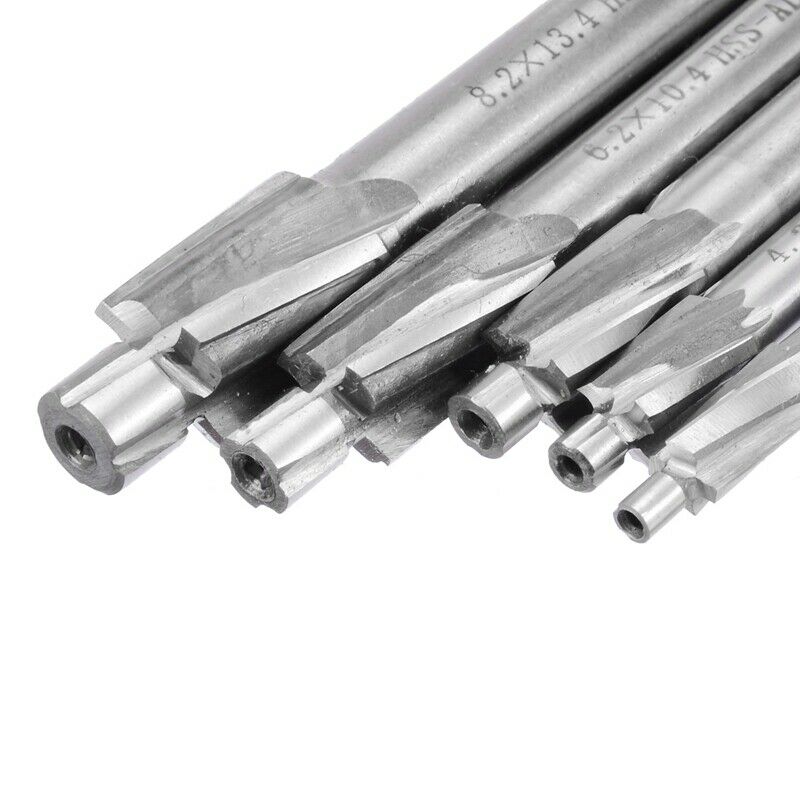 5Pcs HSS Counterbore End Mill M3-M8 Pilot Slotting Tool Milling Cutter Coun M4Z2