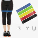 Resistance Bands Loop Exercise Indoor Yoga Pilates Home Gym  Natural Latex Blue