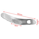 2 In 1 Stainless Steel Kitchen Gadgets Garlic Press Crushe Tools Bottle Op Hn