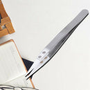Ceramic tweezers with stainless steel handle Refractory Acid-resistant Poin