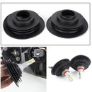 1X Soft Rubber Dust Cover For Car Auto Headlight Universal LED Light Seal Cap FT