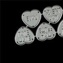 8Pcs Love Design Metal Cutting Die For DIY Scrapbooking Album Paper Card FT