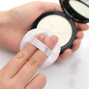 15Pcs Cotton Makeup Powder Puff with Strap Blush Loose Powder Blending Puff