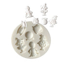 Halloween Silicone mold fondant mold cake decorating tools chocolate mold  JR