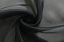 Black Eyelet Telylene Window Treatment Curtain Door Drape Valance 1x2.1M