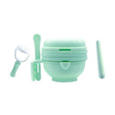 9pcs/set Baby Food Supplement Grinding Bowl Manual Fruit Puree Grinder