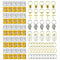 100pcs/Set Hair Braid Dreadlock Beads Braiding Hair Extension Accessorie â„–#