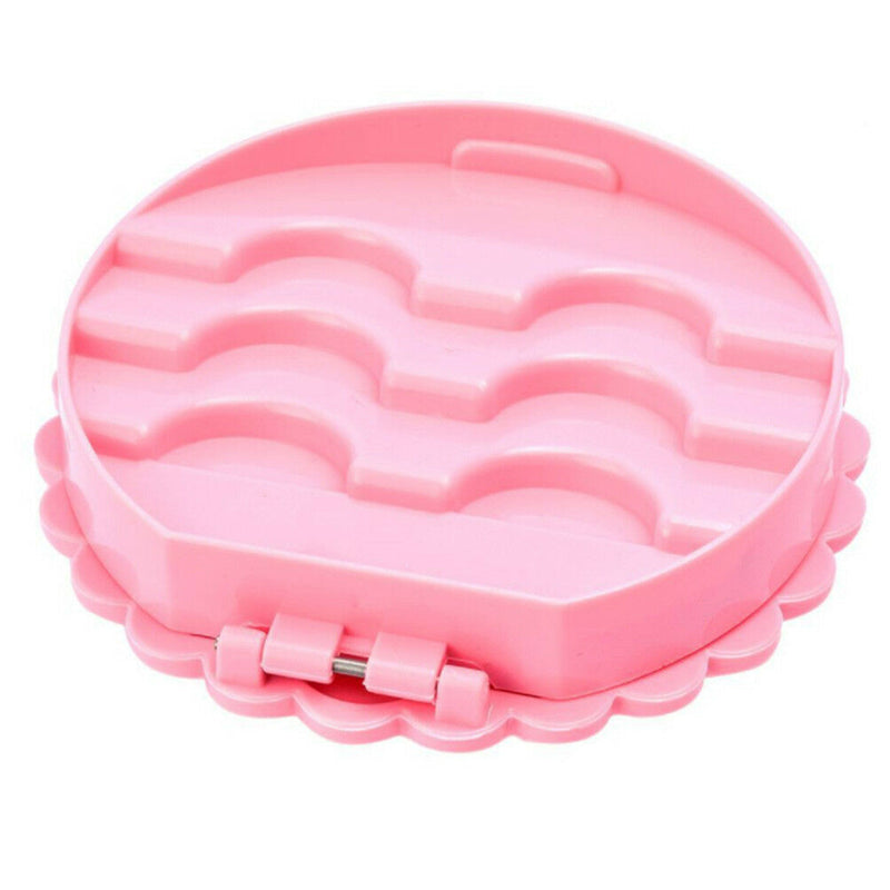 Cute False Eyelash Care Storage Case Box With Mirror Container HolderMOrganiz3Cg