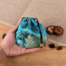 10X Chinese Handmade Mix Colors Silk Bag Coin Purse Gift Jewelry Bags Pouches Z