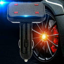 Wireless HandsFree Car Transmitter FM USB Charge LED Bluetooth Player MP3 K W2G4