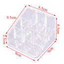 9 Holes Acrylic Cosmetic Organizer Makeup Drawer Holder Clear Storage OZ