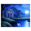 5D DIY Diamond Painting Quiet Night Full Drill Embroidery Cross Stitch Kits