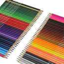 72 Pcs Individual Colors Premium Colored Pencils Set with Roll Up Pouch Can