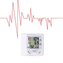 Digital Wrist Blood Pressure Pulse Monitor Automatic Heart Beat Meter