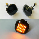 2PCS Dynamic Smoked Side Marker Signal Lamp Amber LED Light For AUDI A3 A4 S4 B5