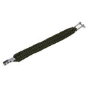 7 Strand Survival Military Weave Bracelet Cord Buckle - Green J6F3