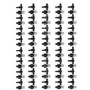 40pcs Sprinkler Heads Atomizing Nozzle + T Joint Misting Watering Irrigation