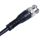 2pcs 100cm BNC Q9 Oscilloscope Measuring Leads Double Clip Alligator (Mini