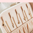 European Pu Leather Jewelry Boxes Princess Portable Storage Box Multi Layer O3K6
