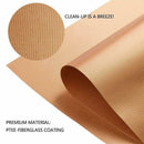 1 Reusable Copper Universal Oven Cooker Liner BBQ Grill Baking Lining Mat