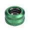G1/4 Thread Rigid Tube 14mm Hard Tube Extender for PC Water Cooling(Green)