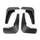 4 Pcs Front Rear Full Plastic Splash Guards Mud Flaps Black for Cruze K7R5