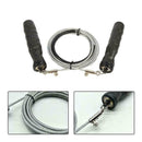 300cm Steel Wire Speed Skiping Jump Rope Adjustable Fitnesss Exercise For S U7D9