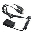 DR-E6 Dummy Battery for Canon 5D 7D Mark II 5DS R 6D 70D 80D 60D Camera DC