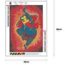 5D DIY Full Drill Square Diamond Painting Animation Embroidery Kit (JF013)