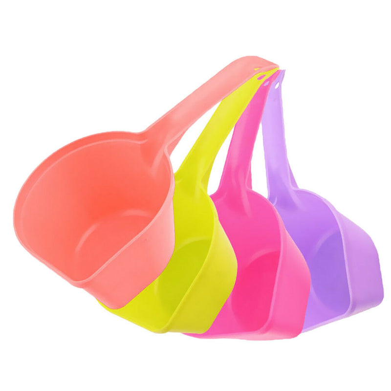 5x Pet Puppy Dry Food Spoon Plastic Hand Shovel Pets Feed Measuring Scoop