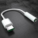 USB Type-C to AUX 3.5mm Cable Earphone Adapter Cable Huawei USB-C For Andro L5X0