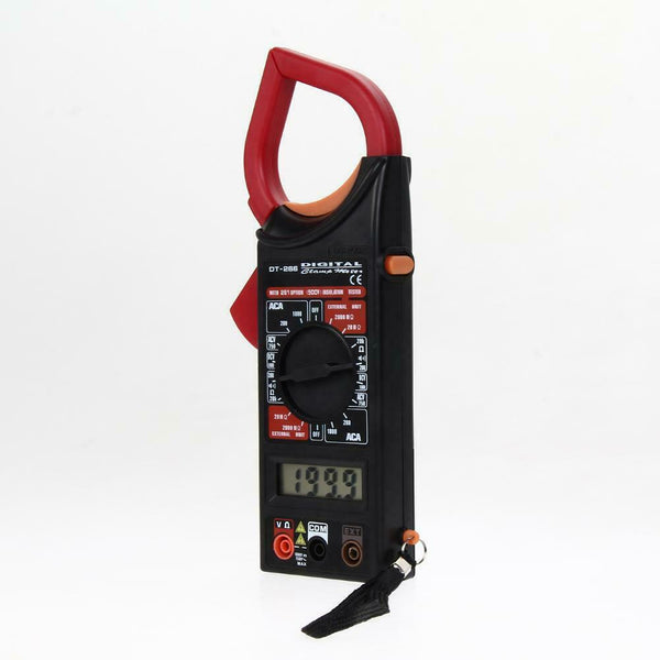 Digital Voltmeter Ammeter Red Head Clamp Multimeter DC Voltage Tester A#S