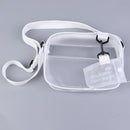 Causual PVC Transparent Frosted Woman Crossbody Bags Handbag Jelly Small Bag Kw