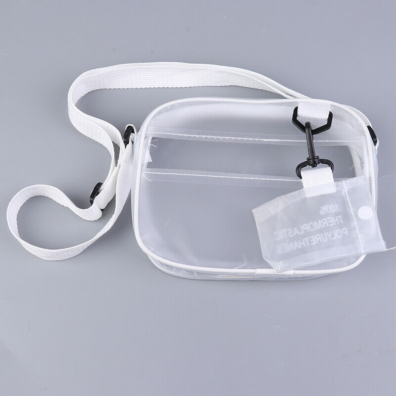 Causual PVC Transparent Frosted Woman Crossbody Bags Handbag Jelly Small Bag Kw