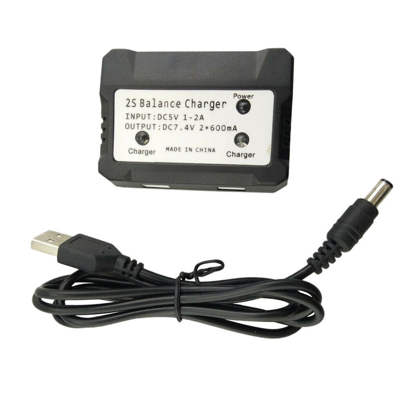 USB 2S 7.4V Balance Charger Charging Box for SYMA X8C RC Drones Accessory