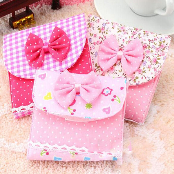 Women Girl Sanitary Napkin Towel Pads Small Bag Purse Holder Organizer AU72