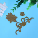 3pcs Flower Cutting Dies Metal Stencils Scrapbook Emboss Craft Paper Cutter