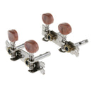 4 String Guitar String Button Brown Tuning Pegs Machine Heads Pack Of 4