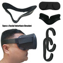5pcs/set Soft Siliocne Facial Interface Bracket VR Accessory for Oculus Quest