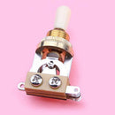 3-Way Toggle Switch Golden w/ Ivory Tip for LP Les Paul Electric Guitars