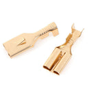 100Pcs Crimp Terminal Cable Female Spade Connector 7.8mm JC%o