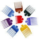 8xUniversal Hair Clipper Limit Comb Attachment Size Barber Replacement with Cl%!