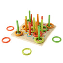 Wooden Educational Toys, Color Rings Stacking Toddler Puzzles Toys, For Kids
